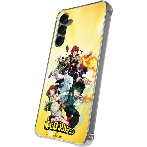 My Hero Academia Hero Team Season 4 Galaxy S24 Plus Clear Case